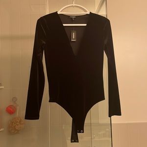 Express Velour bodysuit